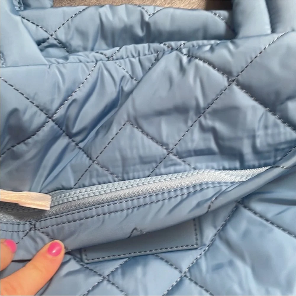 Marc Jacobs Quilted Blue Baby Bag